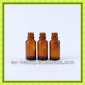 15ml amber glass dropper bottle